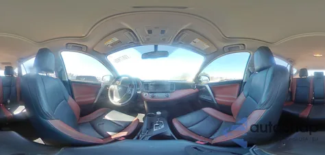 2014 Toyota Rav4 Limited из США, поврежденный, VIN JTMYFREV8ED028073